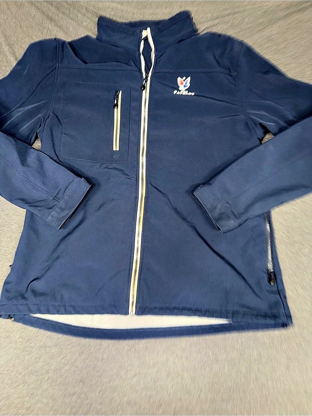 Clique Men's Full-Zip Jacket in Blue Size Large